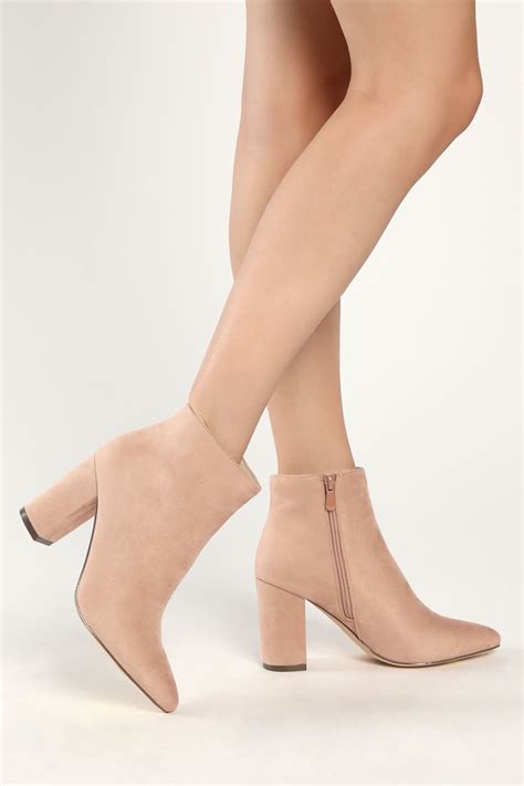 Nude Booties